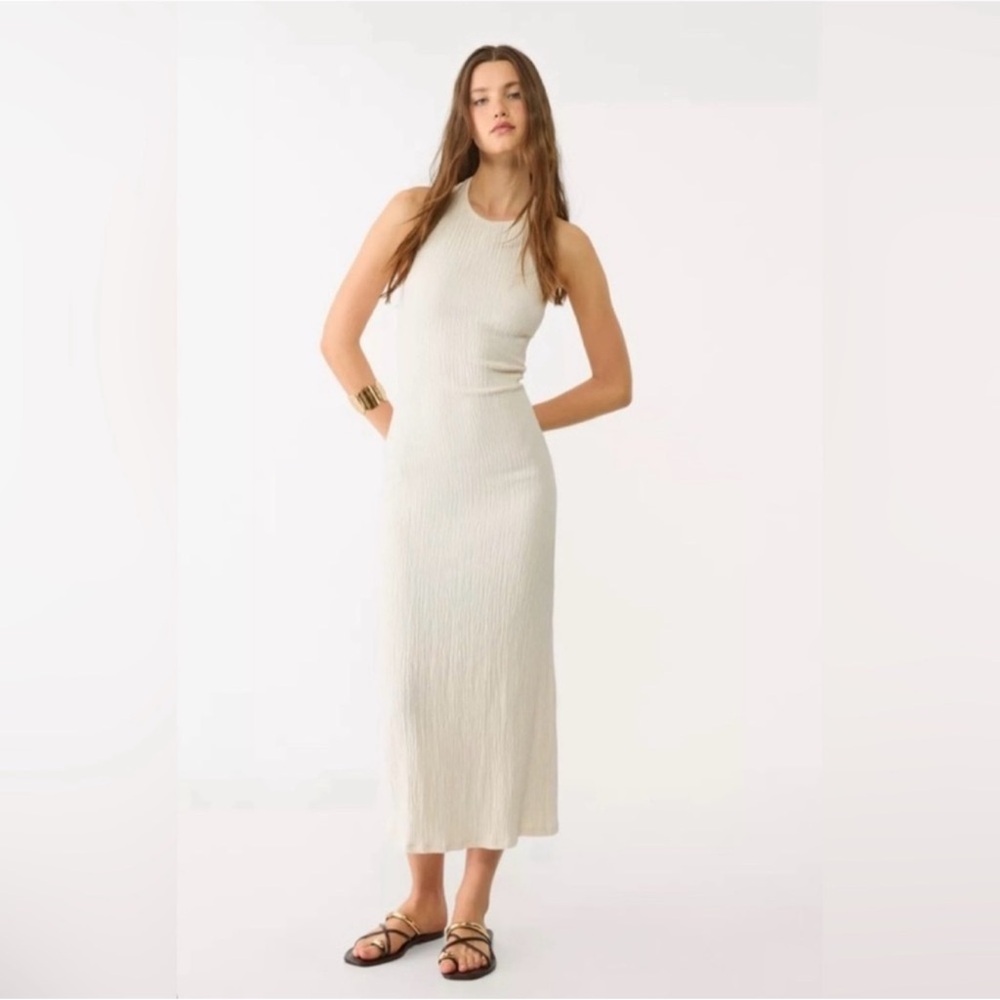 Stradivarius Open Back Dress